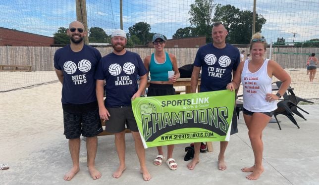 Sand Volleyball Team Belmont