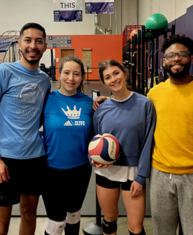 indoor volleyball team